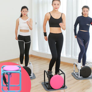 Yoomee Multifunction Mini Stepper Fitness Equipment with Resistance Bands and Chair Set for Abdominal Training- Home Exercise Sports