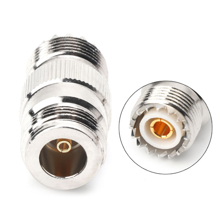 RF Coaxial Adapter UHF Female To N Female PL259 SO239 UHFTo N Jack ...