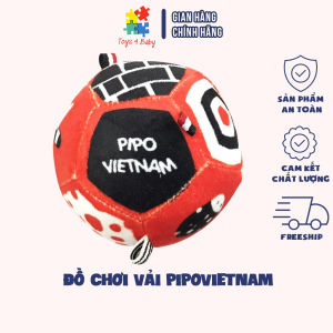 Bóng đồ chơi cho bé - Bóng vải kích thích thị giác cho trẻ sơ sinh