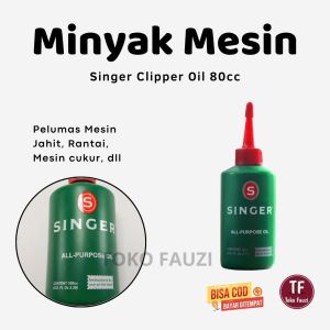 Minyak Mesin Singer 80ml Pelumas Mesin Jahit obrass