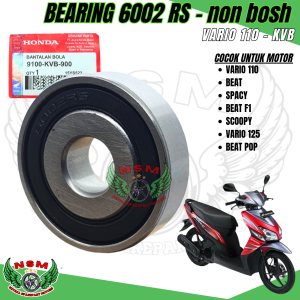 Bearing lahar 6002 bosh besi bak cvt vario 110 / beat / beat pop / beat f1 / scoopy f1 / vario 125