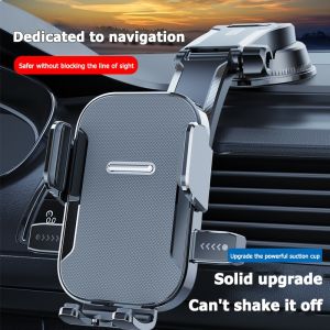Car Phone Holder 1350 ° Rotating Bracket Suction Cup Type Instrument Panel Anti Shaking Fixed Shockproof Fixed Shockproof Car Dashboard Holder cellphone holder for cars cellphone holder