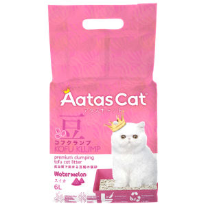 Aatas Cat Kofu Klump Tofu Litter 6L x 6 Bags