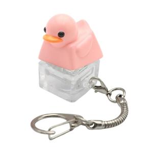 Quacking Duck Resin Keycap Keychain Duck Quacking Toy For Keyboards Customization Stress Reliever Gift