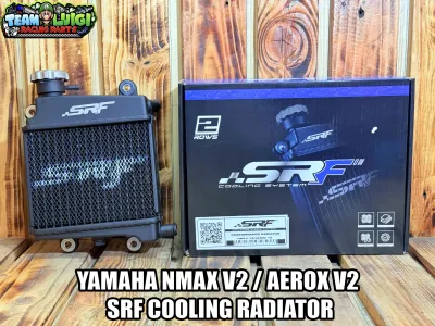 SRF COOLING RADIATOR GIORNO CLICK 160 PCX 160 ADV 160 AEROX V2 NMAX V2 100% MADE IN THAILAND