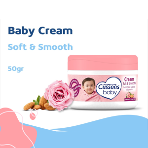 Cussons Baby Cream 50gr Krim Pelembab Kulit Bayi Hypoallergenic Mencegah Iritasi