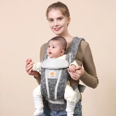 Ergo baby Omni Breeze Breathable Mesh Baby Carrier for Newborn to Toddler with Lumbar Support