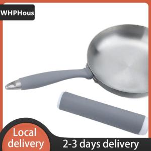 [COD] WHPHous Ship within 24 hours New Anti-scalding Pot Handle Cover Soft Silicone Holder High Heat Resistance Silicone Pot Handle Cover For Frying Pan