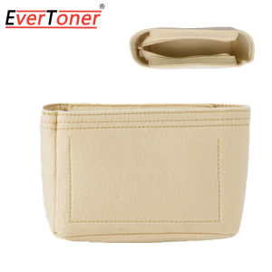 EverToner Felt Bag Liner for LONGCHAMP ROSEAU M HOBO BAG Cosmetic Storage Bag Armpit Bag Insert Organizer Bag Storage and Organization Anti-deformation Bag Support