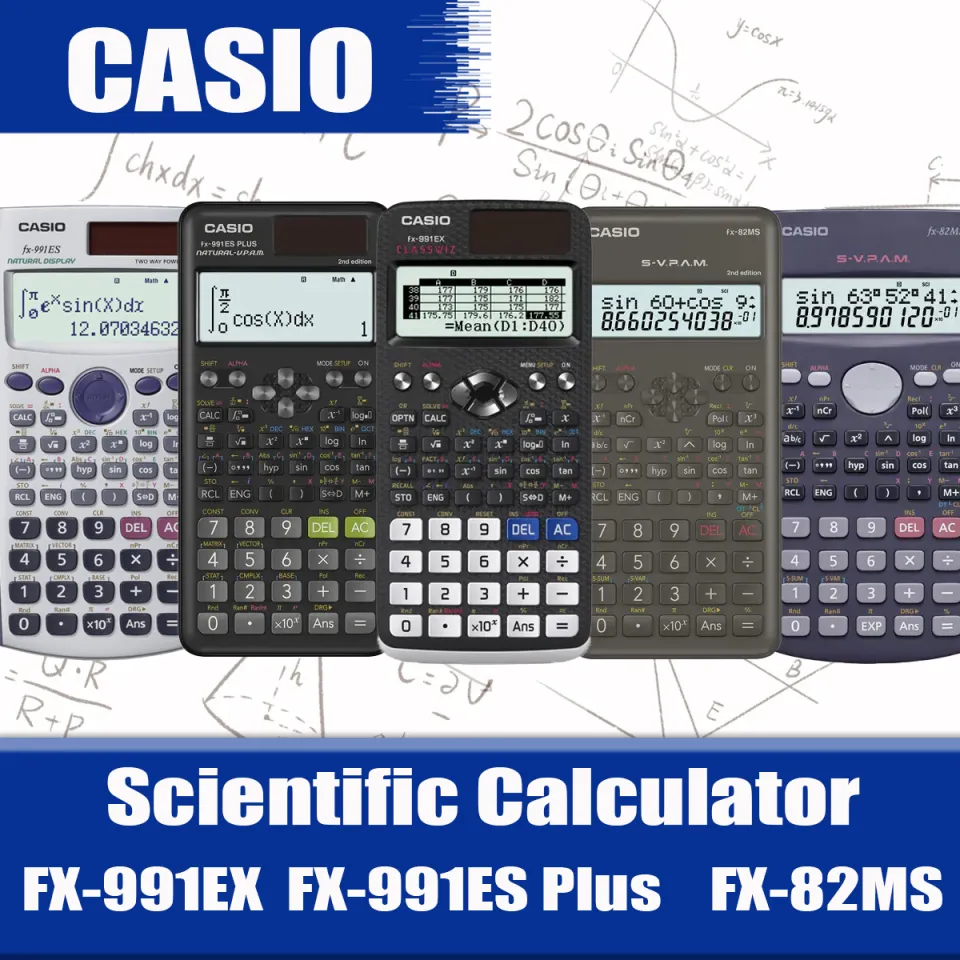 FX991 Series Casio Calculator Student Function Scientific