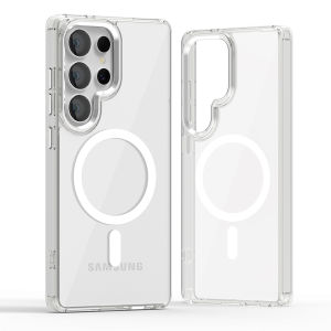for Samsung Galaxy S26 Ultra s25 s24 Ultra 25 24 plus 25 24Fe Case Hard [Compatible with Magsafe Wireless Charging] Yellowing Resistant Magnetic Cover Clear para S25 Ultra Rugged Best Phone Cases-152c4c8b