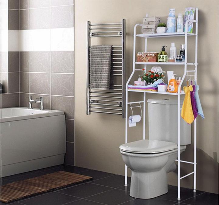 Smart Organizer Bathroom Over Toilet/Washing Machine Storage Rack