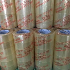 [HCM]1 cây 6 cuộn băng keo đóng hàng 200 YARD ( 2kg/cây) lõi nhỏ siêu tiết kiệmcực bềndính