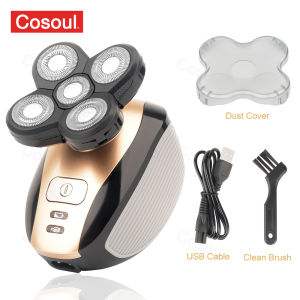 Bald Head Shaver Razor Electric Shaver for Men Mens Rechargeable Electric Shaver Body Hair Trimmer Clipper Electric Razor