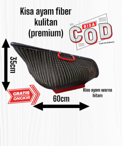 PROMO  Kiso ayam fiber premium tas ayam kulitan bambu best seller motif sangat mewah