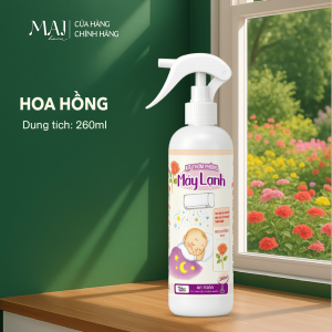Tinh Dầu Xịt Thơm Khử Mùi Phòng Máy Lạnh 260ml TINHDAUSACHANH Xua Tan Mùi Ẩm MốcTươi Mát Không Gian