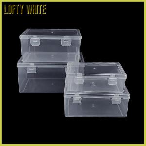Lofty White 1Pc False Eyelash Storage Box For Eyelash Extension Tool Organizer Lash Accessories Cosmetic Makeup Tools Storage Box