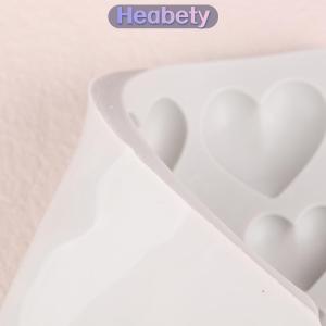 Heabety 25 khoang tình yêu Silicone khuôn tự làm hình trái tim bánh khuôn bánh ngọt fondant sô cô la bánh trang trí công cụ nướng Nguồn cung cấp nhựa khuôn