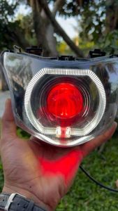 REFLEKTOR LAMPU DEPAN HONDA REVO FI INJEKSI BILED LED