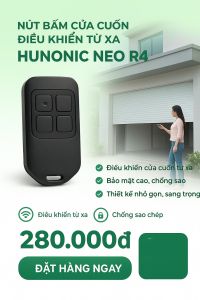 Công Tắc Điều Khiển Cửa Cuốn Thông Minh Trên Điện Thoại Hunonic Datic Smartdoor Việt Nam Sản Xuất