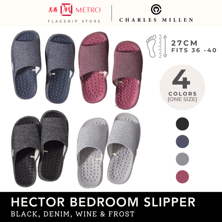 Charles Millen Suite Collection Bedroom Slippers HX-0105 Design
