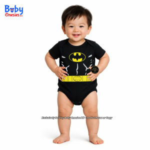 Bộ đồ liền thân hình siêu anh hùng Batman cho bé từ 0 đến 12 tháng tuổi chất liệu cotton dành cho bé trai và bé gái. Bộ đồ liền thân cho bé PH