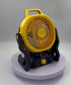 Portable 10inch Camping Fan Power Desktop Floor Fan for BL1860 BL1850 BL1840 BL1830 BL1820 BL1815