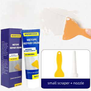 GTRBFDS White Paint Drywall Repair Kit Crack Filling Strong Adhesion Repair Paste Convenient Quick-Drying Spackle Plaster Repair