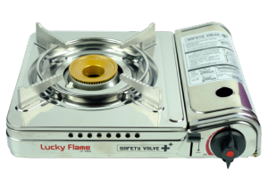 LUCKY FLAME ลัคกี้เฟรม รุ่น LF-90SD เตาแก๊สกระป๋อง เตาแก๊สพกพา เตาแก๊สปิคนิค ระบบ Safety 2 ชั้น (เฉพาะเตาแก๊สเท่านั้น) เตาแก๊ส Lucky Flame ดีไหม - Lazada
