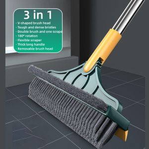GREENSINDOOR 3 In 1 Cleaning Brush Cleaner Brush For Cleaning Bathroom Brush With Long Handle Rotating Floor Brush Crevice Brush