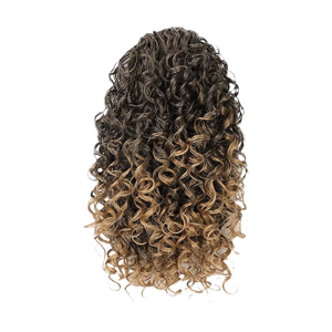 Có thể điều chỉnh dải rút tóc giả xoăn kiểu tóc đuôi ngựa 14inch sợi tổng hợp hairpiece đối với phụ nữ roleplay tổ chức sự kiện nhanh chóng kiểu tóc