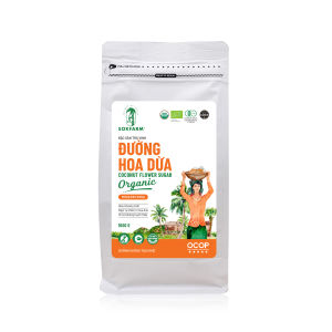 Đường hoa dừa hữu cơ Organic Sokfarm