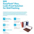 BMI MONIER EasyFlash Plus Wall Flashing Easy Flash Dinding Atap Leak- Proof Solutions Roofing Gam Tepi Dinding Genting. 