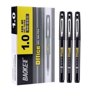 Hộp 12 bút gel nước Baoke PC1048 / 1048 ngòi thay 1920 nét 1.0mm chuyên viết tiếng Trung chữ Hán Nho