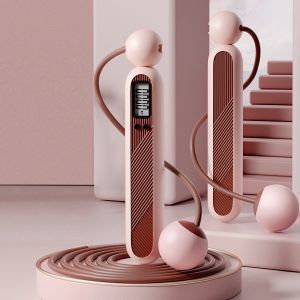 Dây Nhảy Đo Calo Không Dây Có Dây Đếm Số Vòng Tính Calo Quãng Đường Tập Thể Dục Tăng Thể Lực Giảm Cân(Bóng nhỏ)