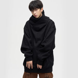 【ลดกระหน่ำ】แบรนด์แฟชั่นอเมริกันอเนกประสงค์สไตล์ฮิปฮอปหลวมเสื้อสเวตเตอร์มีฮู้ดอินเทรนด์สำหรับผู้ชาย