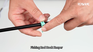 12Pcs Universals Fishing Hook Keeper Silicone Secure Holder Fishing Rod Lures Holder Portable Rod Safe Hanger