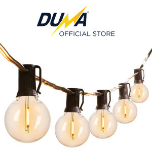 DUMA LED STRING LIGHTS 25 SOCKET 7.6 METERS INDOOR OUTDOOR WATERPROOF PATIO GARDEN HOLIDAY DECOR
