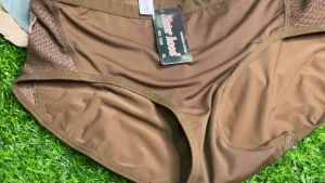 [ส่งเร็วพิเศษ!] 1342# ไซร์ L XL XXL กางเกงในทรงสปอร์ตรูระบายข้าง ใส่กรชับผ้าคุณภาพดี