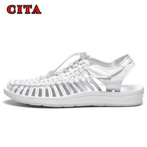 CITA 2024 ขายร้อน KEEN ผู้ชายรองเท้าแตะกลางแจ้งกีฬารองเท้าชายหาดแห้งเร็วผู้ชายรองเท้าสบายๆน้ำหนักเบาสบายผู้ชายรองเท้าผู้ชาย