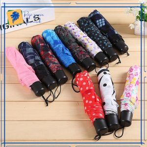 Payung lipat motif folding random motif