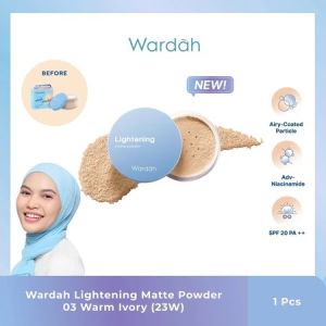 Wardah Lightening Matte Loose Powder 20g || Bedak Tabur Loose Powder