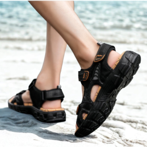 BISA COD SANDAL RIA KULIT SAPI BENZIGER Sandal Gunung Pria Sandal Cowok Casual Import Outdoor