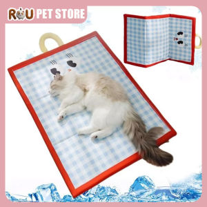 Pet Cooling Mat Cartoon Keep Cooling Dog Cat Sleeping Pad Floor Mat anti-scratch Household Ice Gel Dog Cold Bed Mat