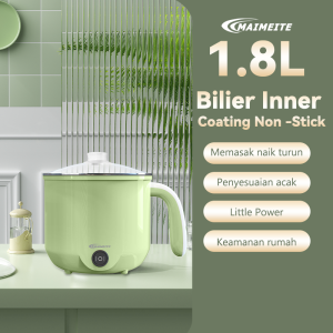 Maimeite Rice Cooker Penanak nasi mini bisa tetap hangat / magiccom Penanak nasi portabel 1L / wattrendah / Portabel magiccom versi Travel
