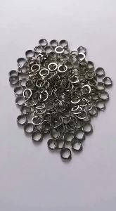 Seawave 50PCS Stainless Steel Split Rings Double-layer Lure Connecting Ring Fishing Accessories