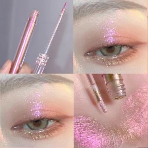Gilding Shimmer liquid eyeshadow glitter Waterproof Brightening Lying Silkworm Highlight Stick Eye Cosmetic Long-lasting Shiny Makeup