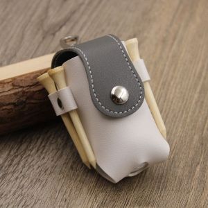 SERAPHYXO Mini Golf Ball Waist Bag Waterproof PU Leather Golf Belt Bag Golf Tees Holder Metal Buckle Golf Ball Container Golf Course