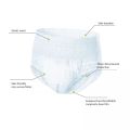 【READY STOCK】Disposable Adult Diaper M/L/XL Cotton Elderly Leak-Proof Pants Breathable Quickly Aabsorb Supplies. 