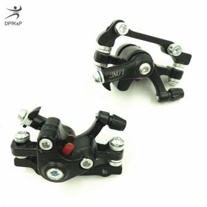 DP👓🧤🎾 Phanh đĩa sau xe đạp bằng hợp kim nhôm phanh xe đạp leo núi đường trường màu đen